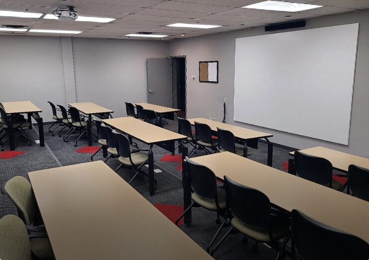 shared office training room ne calgary